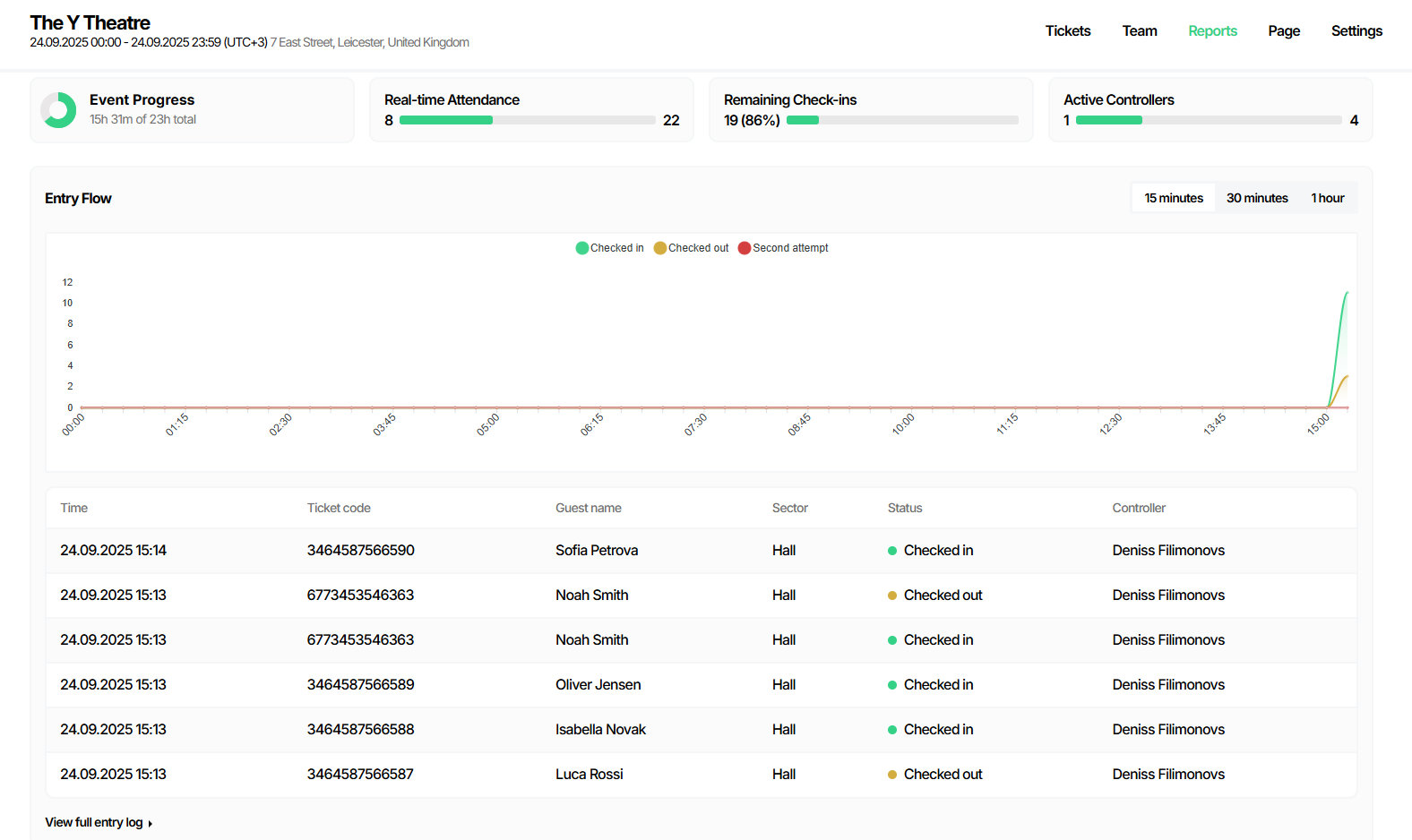 Event Management Portal